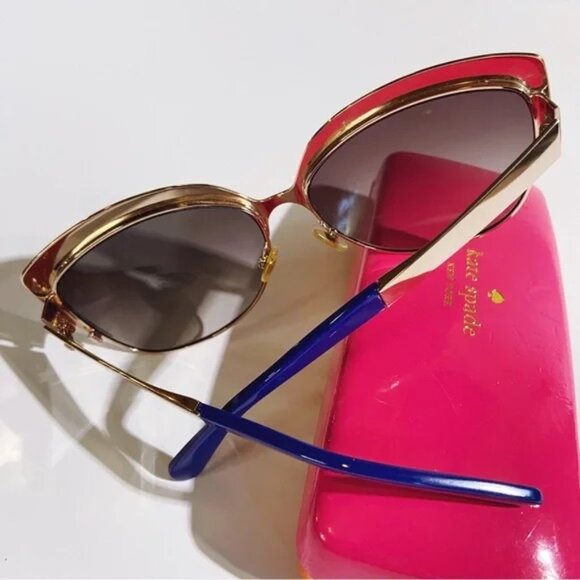 Kate Spade Raelyn Blue Sunglasses - Picture 4 of 15
